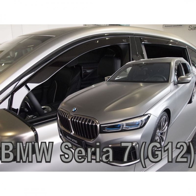 BMW G12 ΣΕΙΡΑ 7 4D 2015+ ΣΕΤ ΑΝΕΜΟΘΡΑΥΣΤΕΣ ΑΥΤΟΚΙΝΗΤΟΥ ΑΠΟ ΕΥΚΑΜΠΤΟ ΦΙΜΕ ΠΛΑΣΤΙΚΟ HEKO - 4 ΤΕΜ.