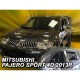 MITSUBISHI PAJERO SPORT 5D 2013-2018 ΣΕΤ ΑΝΕΜΟΘΡΑΥΣΤΕΣ ΑΥΤΟΚΙΝΗΤΟΥ ΑΠΟ ΕΥΚΑΜΠΤΟ ΦΙΜΕ ΠΛΑΣΤΙΚΟ HEKO - 4 ΤΕΜ.