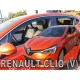 RENAULT CLIO 5D 2019+ ΣΕΤ ΑΝΕΜΟΘΡΑΥΣΤΕΣ ΑΥΤΟΚΙΝΗΤΟΥ ΑΠΟ ΕΥΚΑΜΠΤΟ ΦΙΜΕ ΠΛΑΣΤΙΚΟ HEKO - 4 ΤΕΜ.