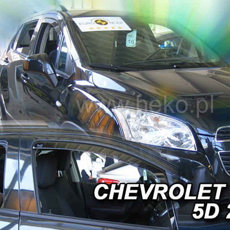 CHEVROLET TRAX 5D 2013-2015 ΖΕΥΓΑΡΙ ΑΝΕΜΟΘΡΑΥΣΤΕΣ ΑΠΟ ΕΥΚΑΜΠΤΟ ΦΙΜΕ ΠΛΑΣΤΙΚΟ HEKO - 2 ΤΕΜ.