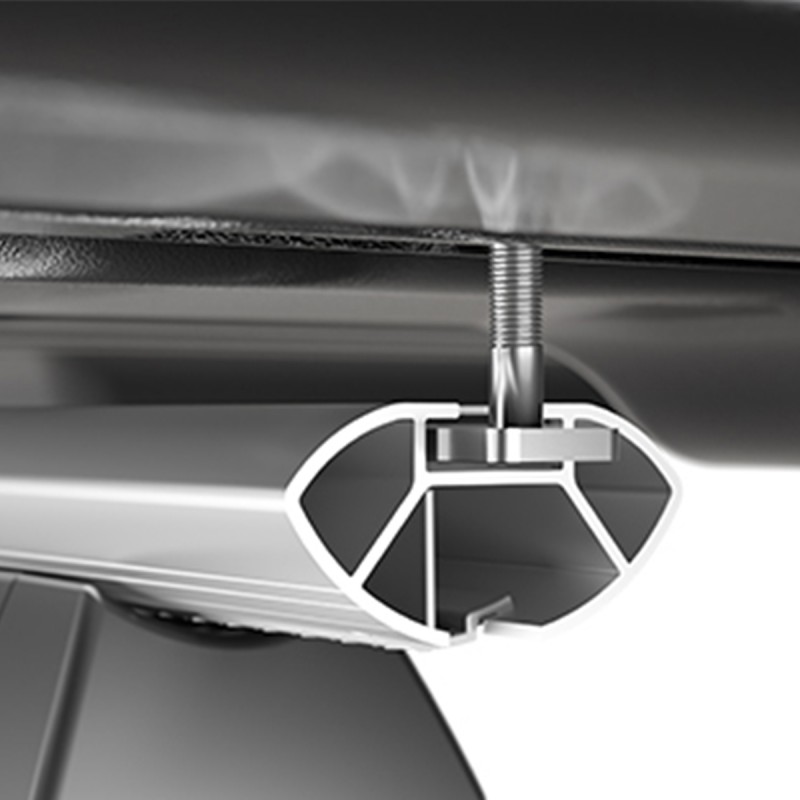 ΜΠΑΓΚΑΖΙΕΡΑ ΟΡΟΦΗΣ DIAMOND 500 DUO BLACK (ΜΑΥΡΗ/ΓΥΑΛΙΣΤΕΡΗ) MENABO