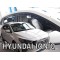 HYUNDAI IONIQ 5D 2016+  ΣΕΤ ΑΝΕΜΟΘΡΑΥΣΤΕΣ ΑΥΤΟΚΙΝΗΤΟΥ ΑΠΟ ΕΥΚΑΜΠΤΟ ΦΙΜΕ ΠΛΑΣΤΙΚΟ HEKO - 4 ΤΕΜ.