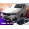 BMW X4 F26 5D 2013-2018 ΣΕΤ ΑΝΕΜΟΘΡΑΥΣΤΕΣ ΑΥΤΟΚΙΝΗΤΟΥ ΑΠΟ ΕΥΚΑΜΠΤΟ ΦΙΜΕ ΠΛΑΣΤΙΚΟ HEKO - 4 ΤΕΜ.