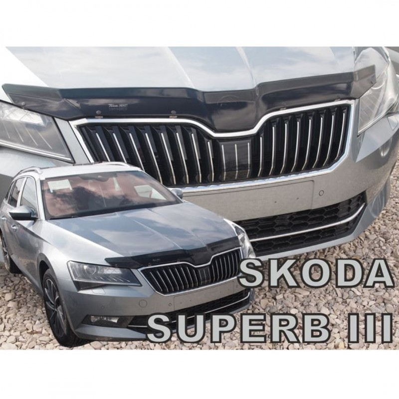 SKODA SUPERB 3 2015+ ΑΝΕΜΟΘΡΑΥΣΤΗΣ ΚΑΠΩ ΑΥΤΟΚΙΝΗΤΟΥ ΑΠΟ ΕΥΚΑΜΠΤΟ ΦΙΜΕ ΠΛΑΣΤΙΚΟ HEKO - 1 ΤΕΜ.