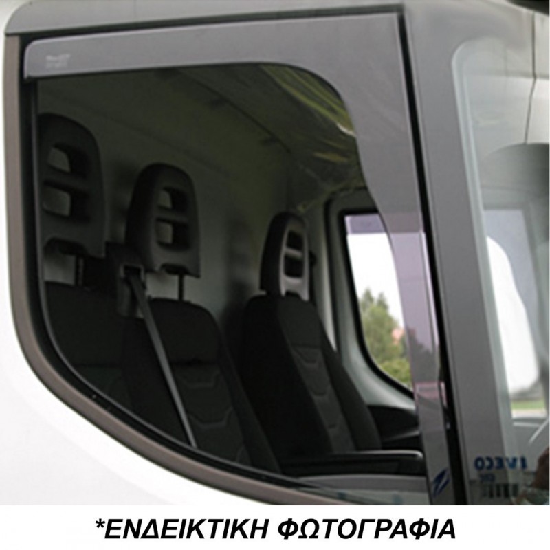 RENAULT TRAFIC 2 2D 2001-2014 ΖΕΥΓΑΡΙ ΑΝΕΜΟΘΡΑΥΣΤΕΣ VAN ΑΠΟ ΕΥΚΑΜΠΤΟ ΦΙΜΕ ΠΛΑΣΤΙΚΟ HEKO - 2 ΤΕΜ.