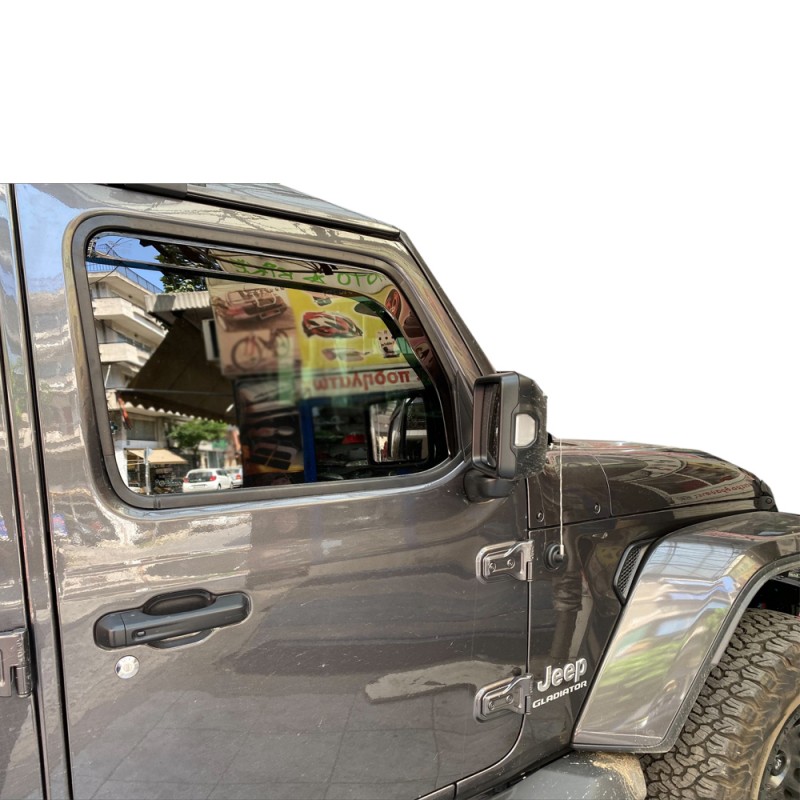 JEEP WRANGLER JL IV 5D 2019+ ΖΕΥΓΑΡΙ ΑΝΕΜΟΘΡΑΥΣΤΕΣ ΑΠΟ ΕΥΚΑΜΠΤΟ ΦΙΜΕ ΠΛΑΣΤΙΚΟ HEKO - 2 ΤΕΜ.