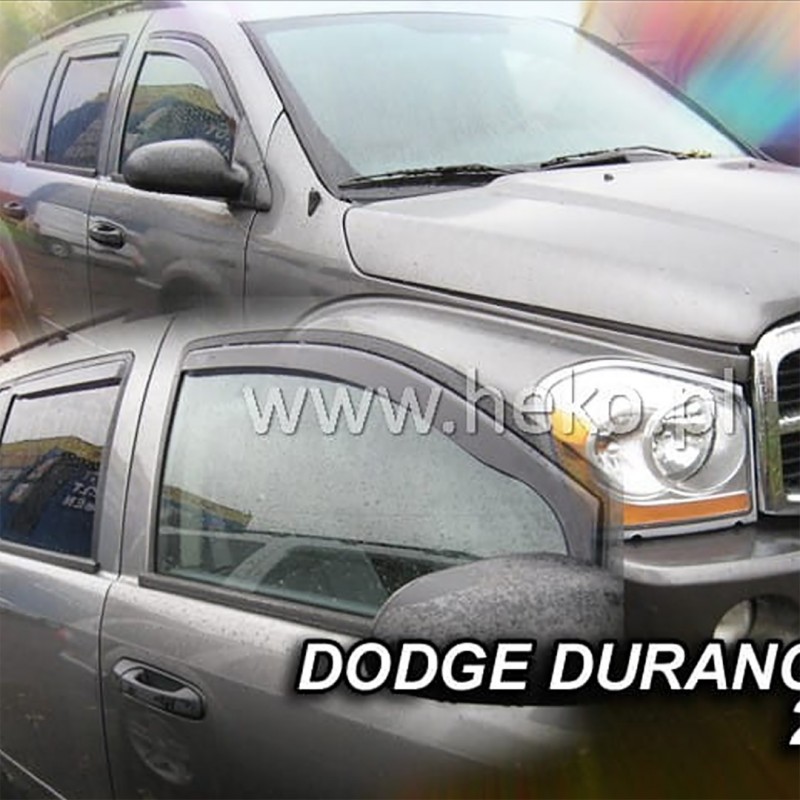 DODGE DURANGO 5D 2004-2010 ΖΕΥΓΑΡΙ ΑΝΕΜΟΘΡΑΥΣΤΕΣ ΑΠΟ ΕΥΚΑΜΠΤΟ ΦΙΜΕ ΠΛΑΣΤΙΚΟ HEKO - 2 ΤΕΜ.