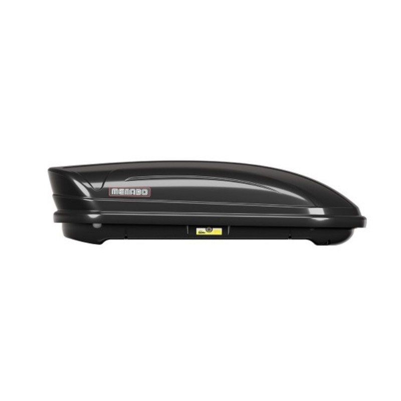 Menabo - Μπαγκαζιέρα Οροφής Mania 320 Black σε Μαύρο Χρώμα με Γυαλιστερή Υφή - 1 τεμ. (3610/MB)