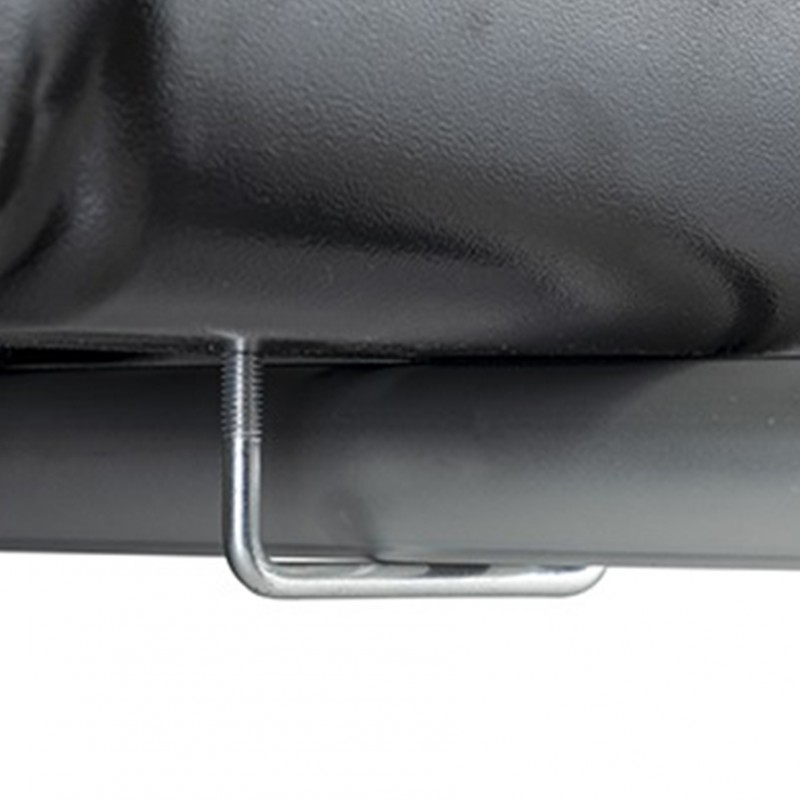 ΜΠΑΓΚΑΖΙΕΡΑ ΟΡΟΦΗΣ MANIA 320 BLACK ΜΑΥΡΟ ΧΡΩΜΑ ΜΕ ΓΥΑΛΙΣΤΕΡΗ ΥΦΗ MENABO