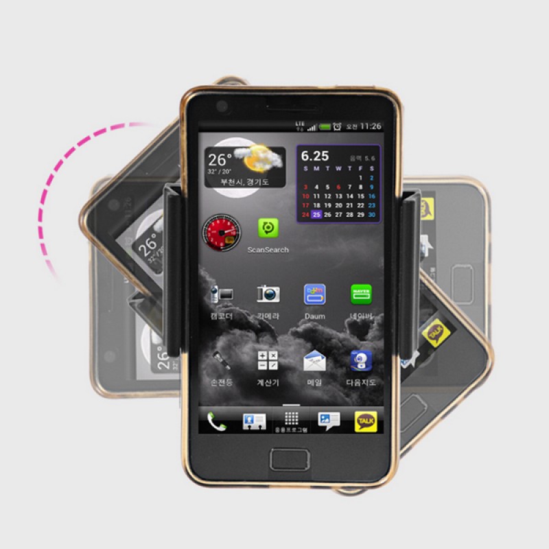 XENOMIX Βάση Στήριξης SmartPhone για Προσκέφαλο HR200 Μαύρη
