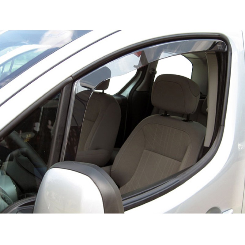 NISSAN X-TRAIL 5D 9/2007-2013 ΖΕΥΓΑΡΙ ΑΝΕΜΟΘΡΑΥΣΤΕΣ ΑΠΟ ΕΥΚΑΜΠΤΟ ΦΙΜΕ ΠΛΑΣΤΙΚΟ HEKO - 2 ΤΕΜ.