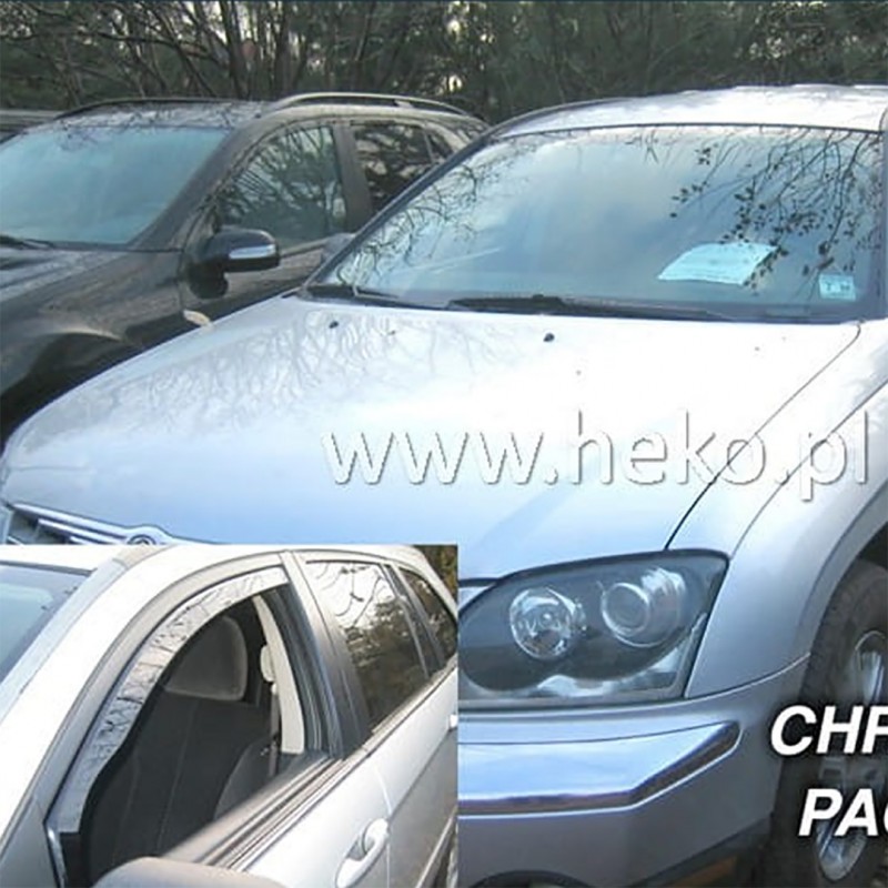 CHRYSLER PACIFICA 5D 2004-2018 ΖΕΥΓΑΡΙ ΑΝΕΜΟΘΡΑΥΣΤΕΣ ΑΠΟ ΕΥΚΑΜΠΤΟ ΦΙΜΕ ΠΛΑΣΤΙΚΟ HEKO - 2 ΤΕΜ.