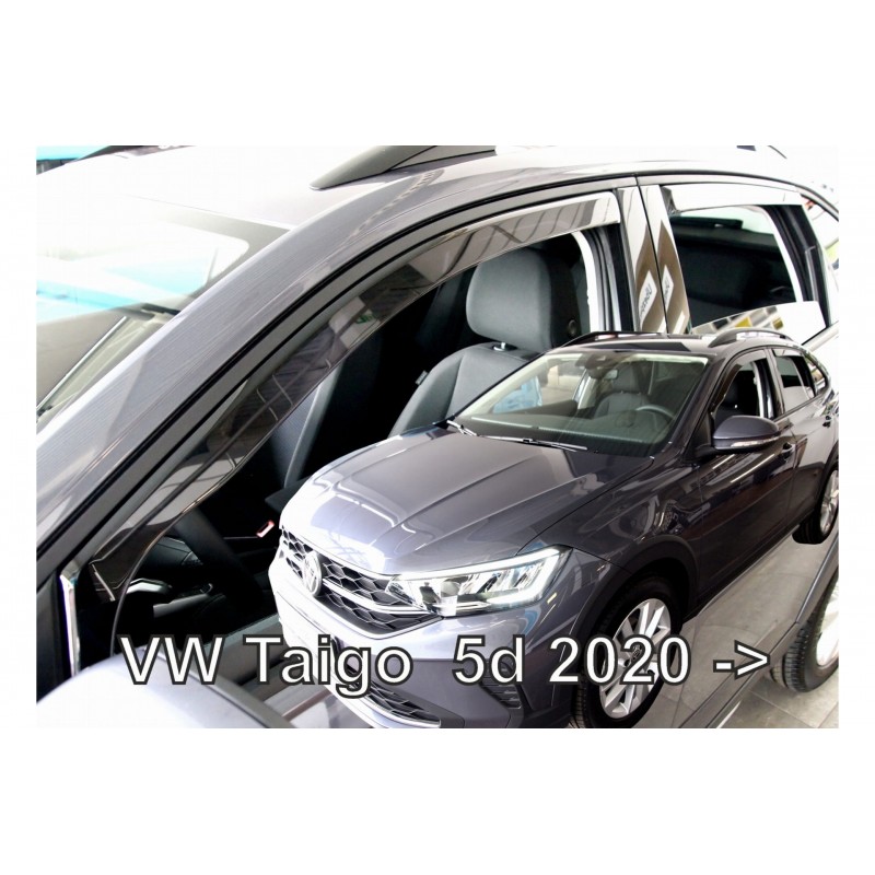 VW TAIGO 5D 2020+ ΣΕΤ ΑΝΕΜΟΘΡΑΥΣΤΕΣ ΑΥΤΟΚΙΝΗΤΟΥ ΑΠΟ ΕΥΚΑΜΠΤΟ ΦΙΜΕ ΠΛΑΣΤΙΚΟ HEKO - 4 ΤΕΜ.