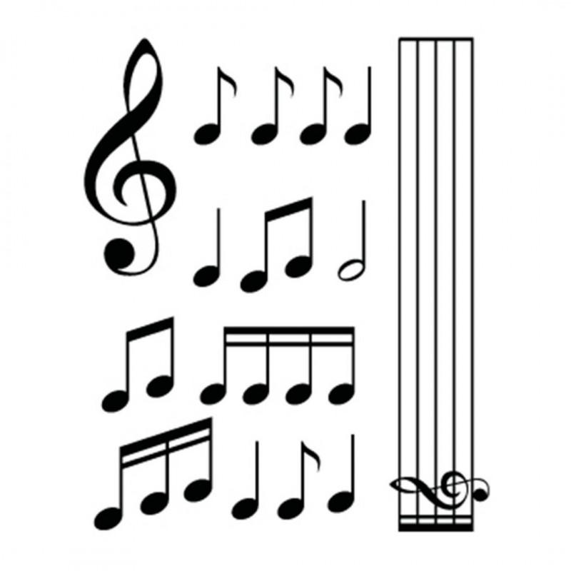 ΑΥΤΟΚΟΛΛΗΤΑ ΝΟΤΕΣ MUSIC (ΦΥΛΛΟ 12 Χ 10 cm) - 15 ΤΕΜ.