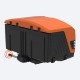 ΜΠΑΓΚΑΖΙΕΡΑ ΚΟΤΣΑΔΟΡΟΥ 400 LT TOWBOX V3 SPORT ORANGE (ΠΟΡΤΟΚΑΛΙ) ΜΕ LED ΦΑΝΑΡΙΑ