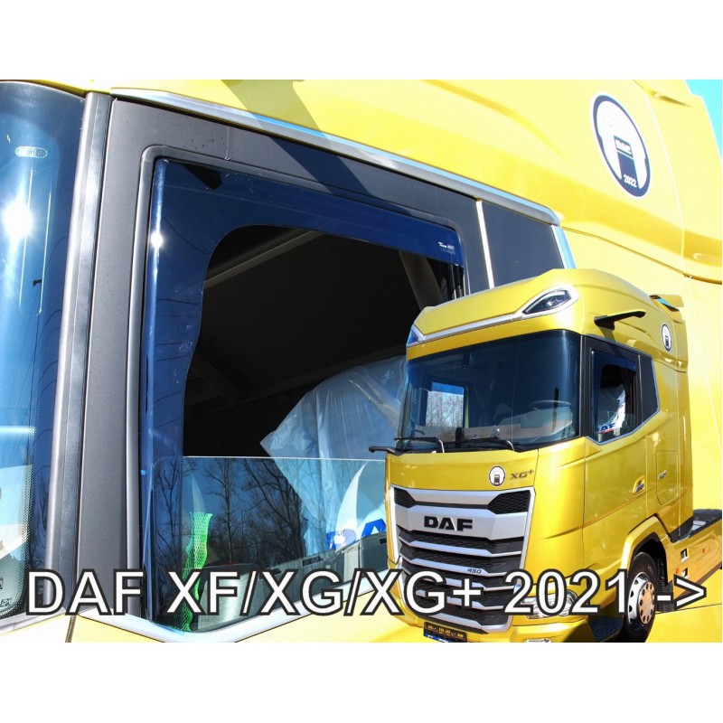 DAF XF/XG/XG+ 2021+ ΜΕ ΚΑΜΕΡΑ  ΖΕΥΓΑΡΙ ΑΝΕΜΟΘΡΑΥΣΤΕΣ ΦΟΡΤΗΓΟΥ ΑΠΟ ΕΥΚΑΜΠΤΟ ΦΙΜΕ ΠΛΑΣΤΙΚΟ HEKO - 2 ΤΕΜ.