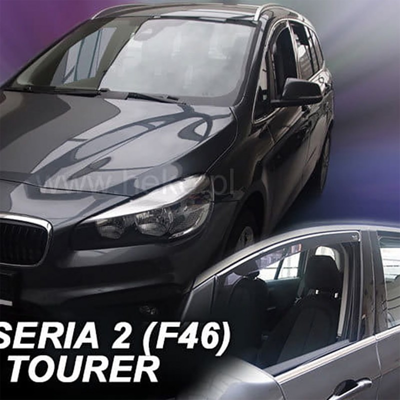 BMW ΣΕΙΡΑ 2 F46 GRAN TOURER 5D 2015-2021 ΖΕΥΓΑΡΙ ΑΝΕΜΟΘΡΑΥΣΤΕΣ ΑΠΟ ΕΥΚΑΜΠΤΟ ΦΙΜΕ ΠΛΑΣΤΙΚΟ HEKO - 2 ΤΕΜ.