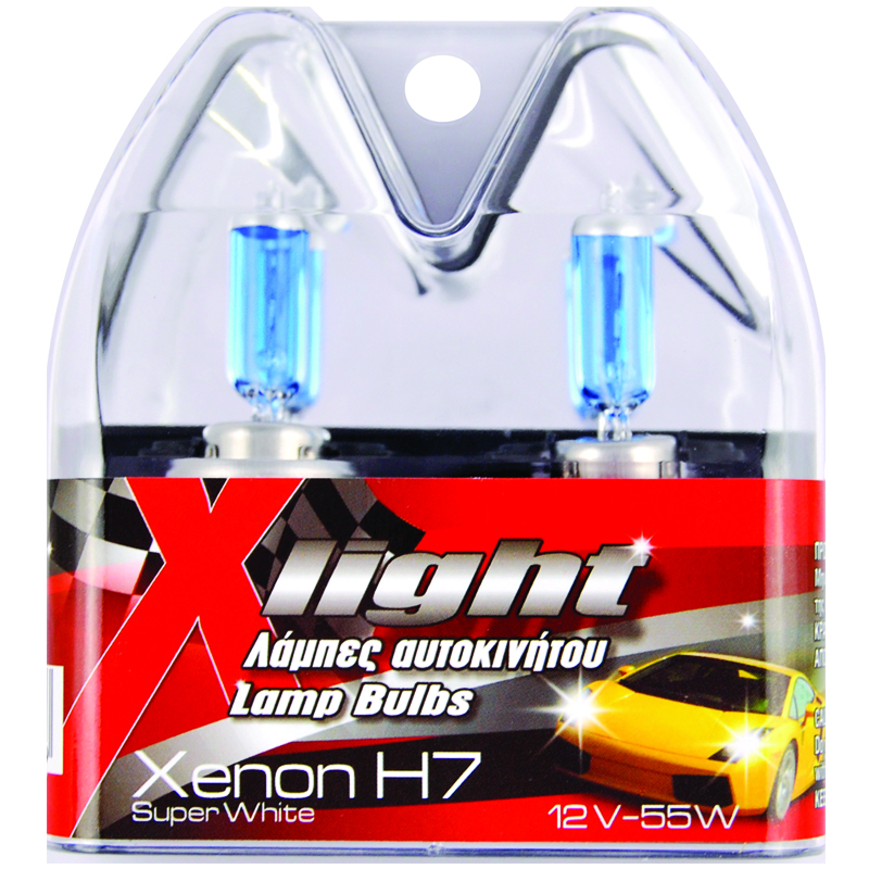 ΛΑΜΠΕΣ XENON H7 55W ΖΕΥΓΑΡΙ