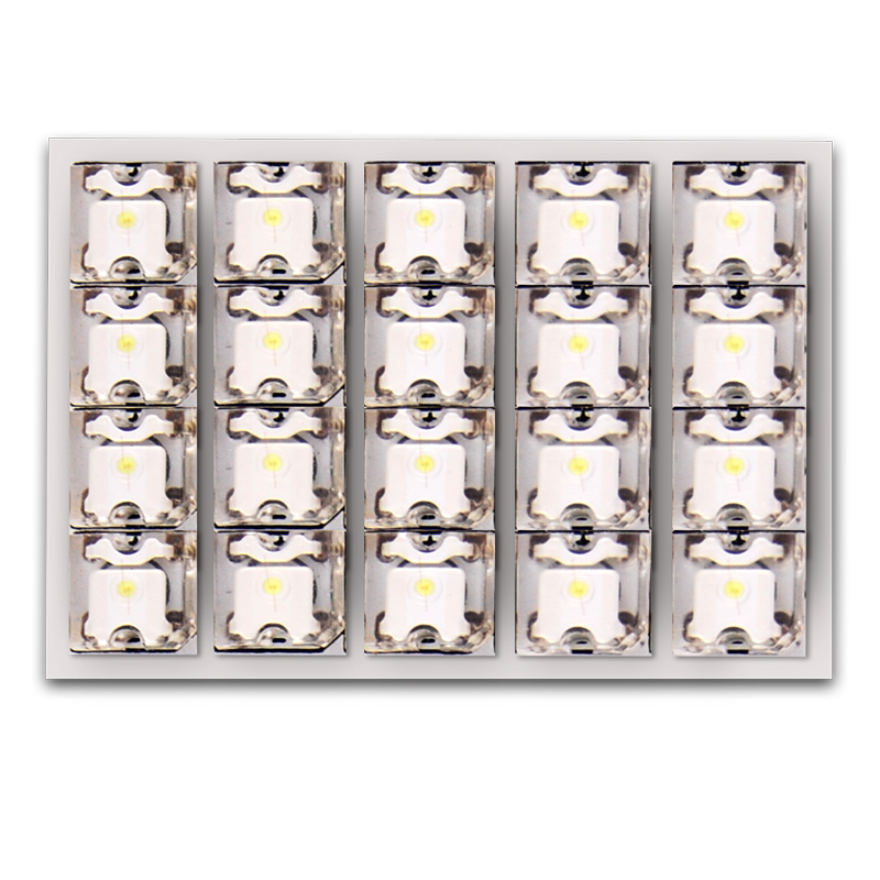 Λάμπα πλαφονιέρας με 20 LED, 35x50mm, λευκό 1 ΤΜΧ