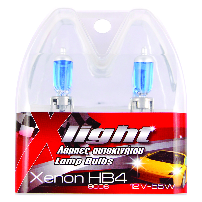 ΛΑΜΠΕΣ XENON HB4-9006 55W ΖΕΥΓΑΡΙ