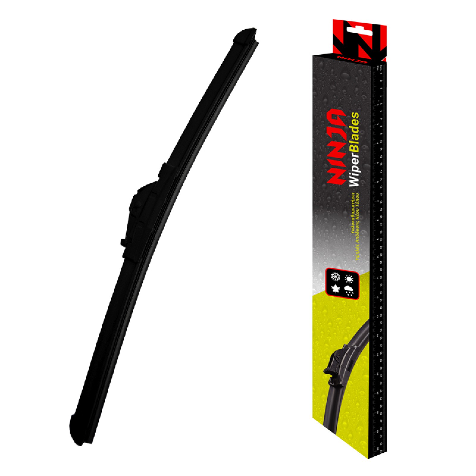 ΥΑΛΟΚΑΘΑΡΙΣΤΗΡΑΣ ΝΙΝΤΖΑ 24" 610mm | Autopap A.E.