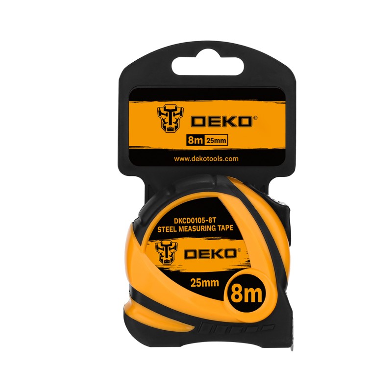 Μέτρο 8mX25mm DEKO DKCD0105-8T