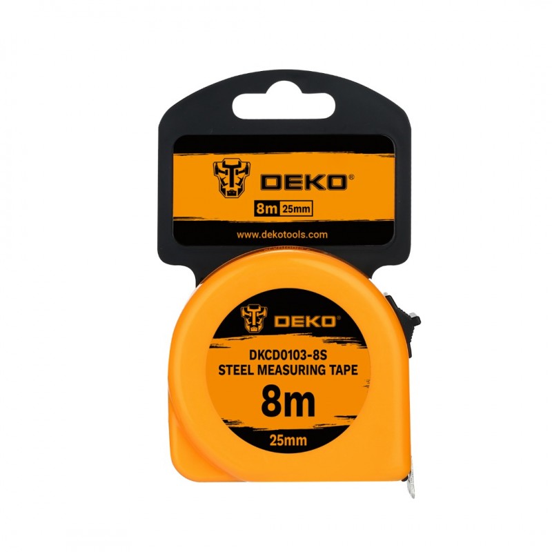 Μέτρο 8x25mm DEKO DKCD0103-8S