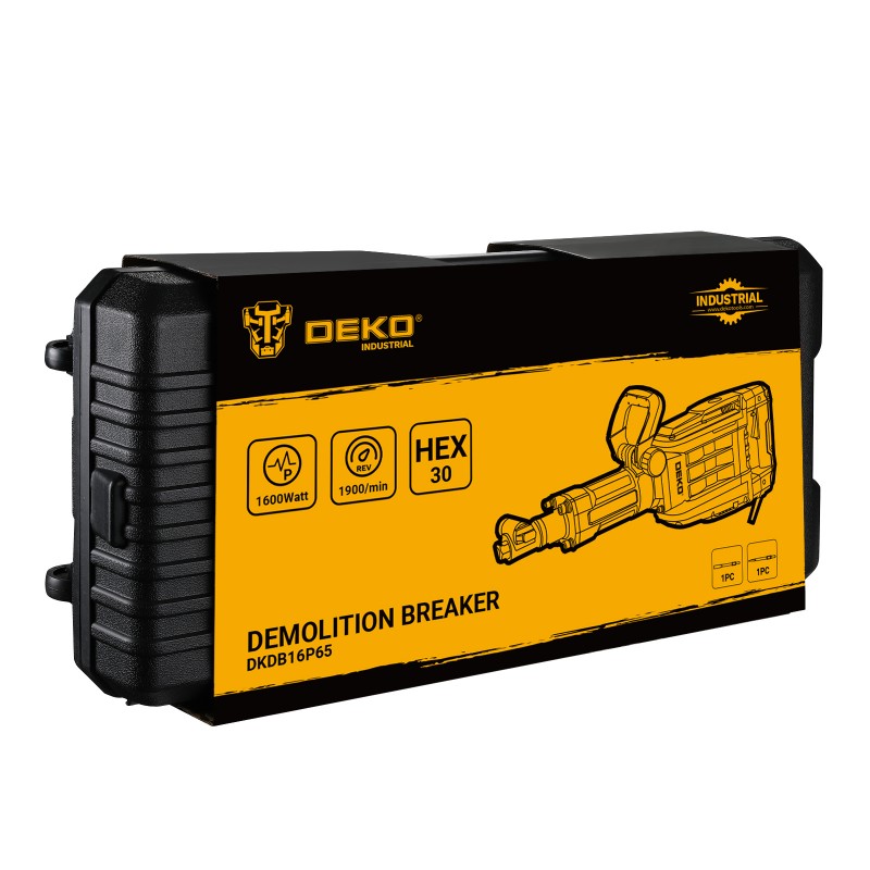 Κατεδαφιστικό Πιστολέτο 1600W Deko DKDB16P65