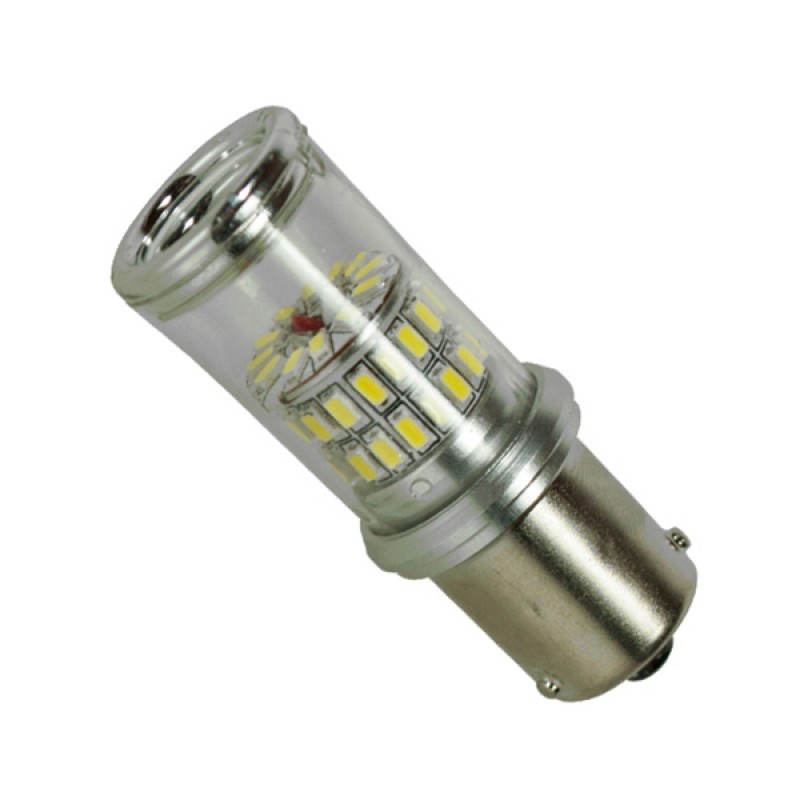 Λαμπτήρας BAU15S 48 SMD 4014 Can Bus 24v Ψυχρό 6000k GloboStar 04469