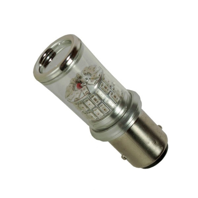 Λαμπτήρας 1157 48 SMD 4014 Can Bus 12v Κόκκινο GloboStar 05472