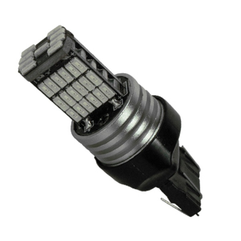 Λαμπτήρας LED T20 7443 με 45 SMD Can Bus 10-30v 4014 Κόκκινο GloboStar 40198