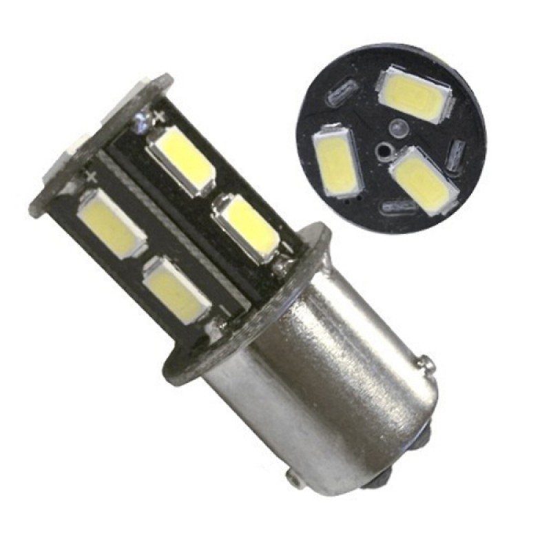 Λαμπτήρας LED 1157 13 SMD 5630 Ψυχρό Λευκό GloboStar 45622