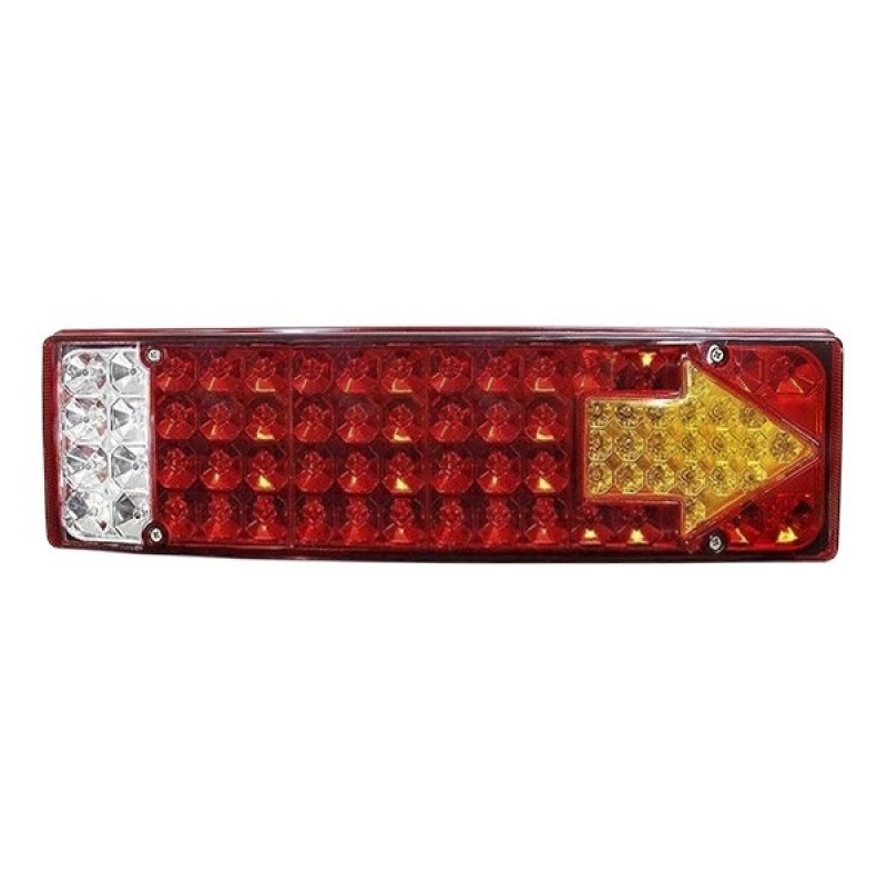 Πίσω Φανάρι Φορτηγού 73 LED 24 Volt Βέλος Universal IP66 GloboStar 75518