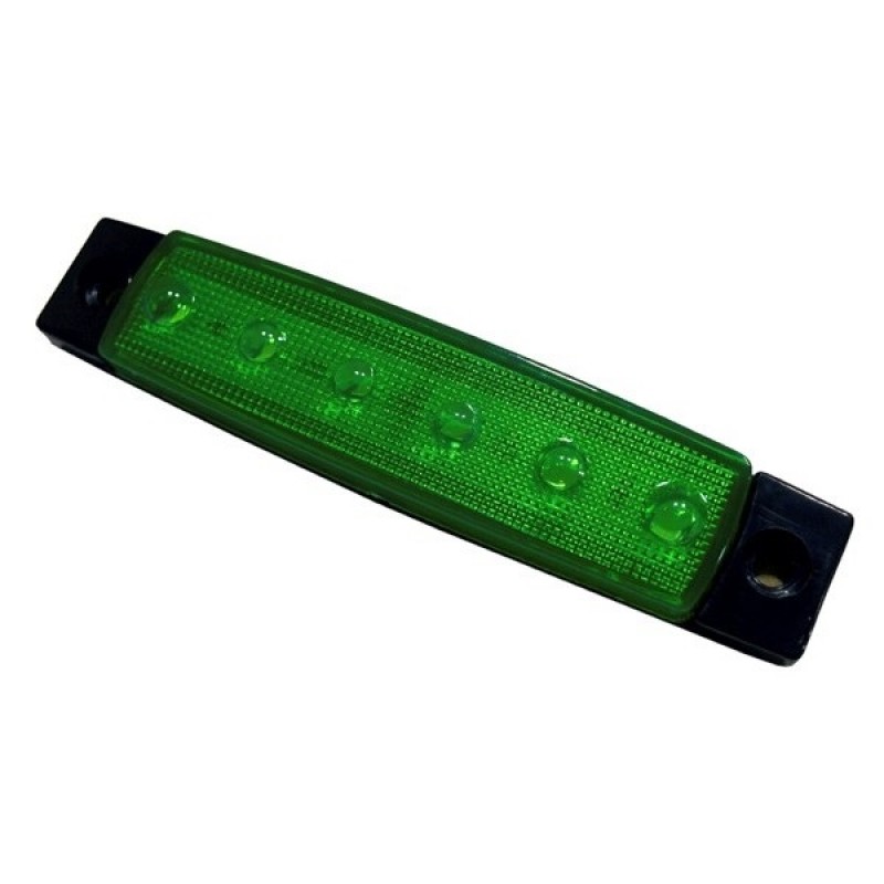LED Φώτα Όγκου Φορτηγών IP66 Πράσινο GloboStar 77472