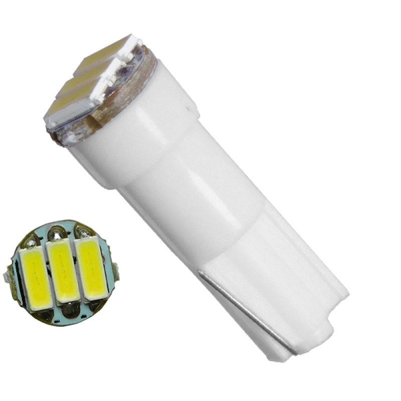 Λαμπτήρας LED T5 3 SMD 4014 Ψυχρό Λευκό 6000k GloboStar 81036