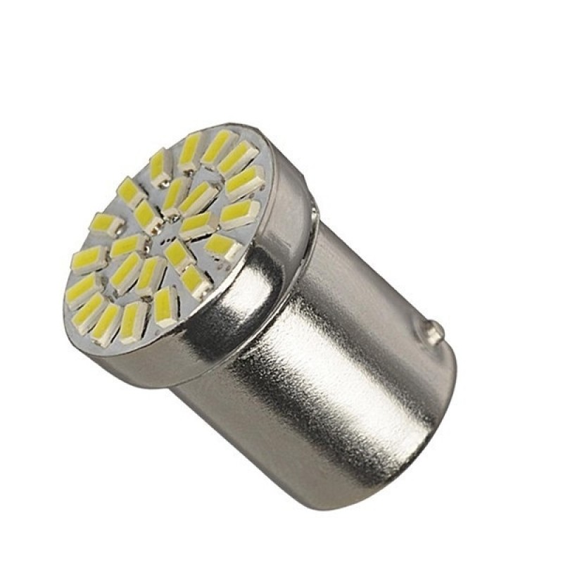 Λαμπτήρας LED 1156 24 SMD 5630 Samsung Chip 24 Volt Ψυχρό Λευκό GloboStar 81201