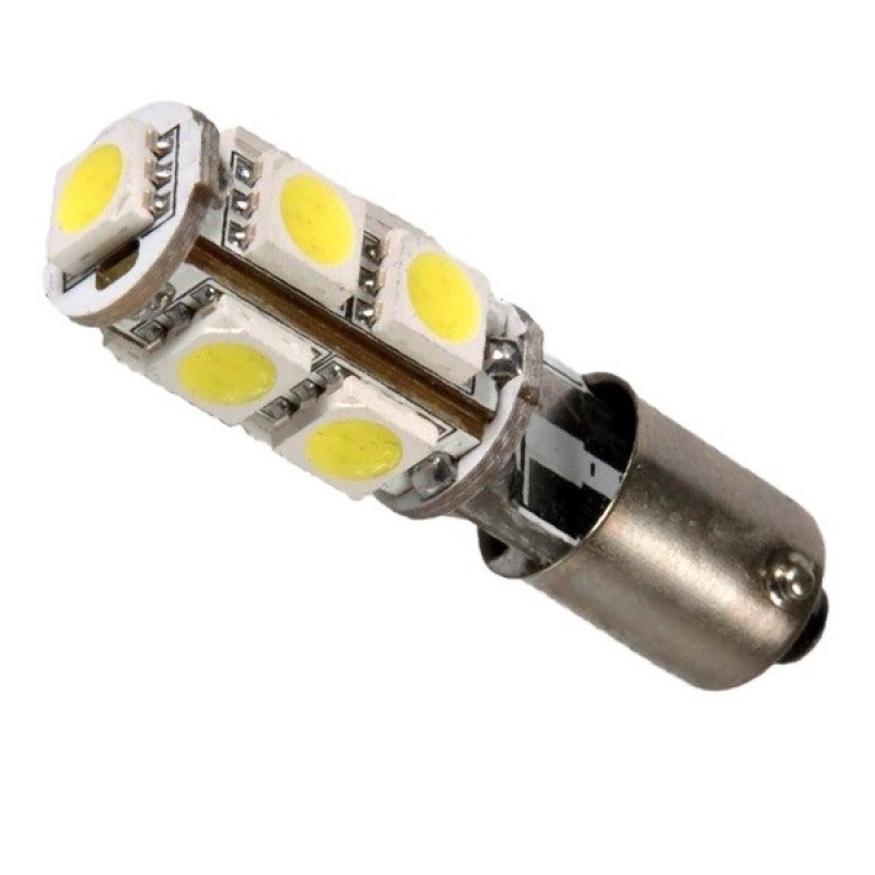 Λαμπτήρας LED Ba9s Can Bus με 9 SMD 5050 Ψυχρό Λευκό GloboStar 42000