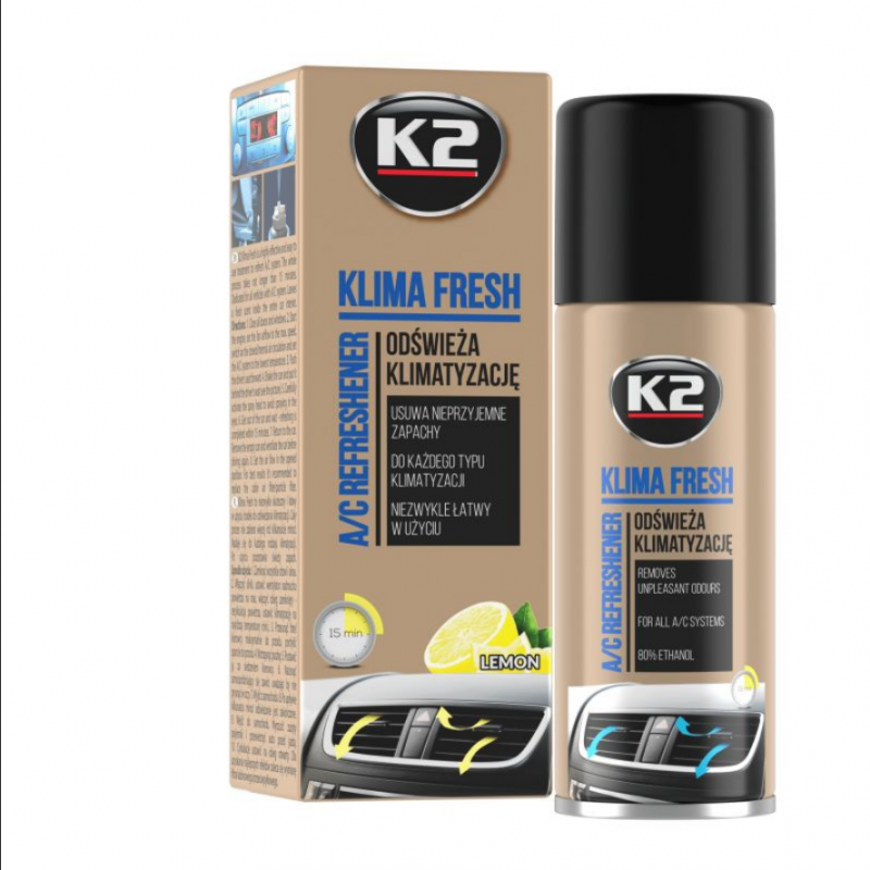 Καθαριστικό σπρέυ air condition K2 KLIMA 150ML 