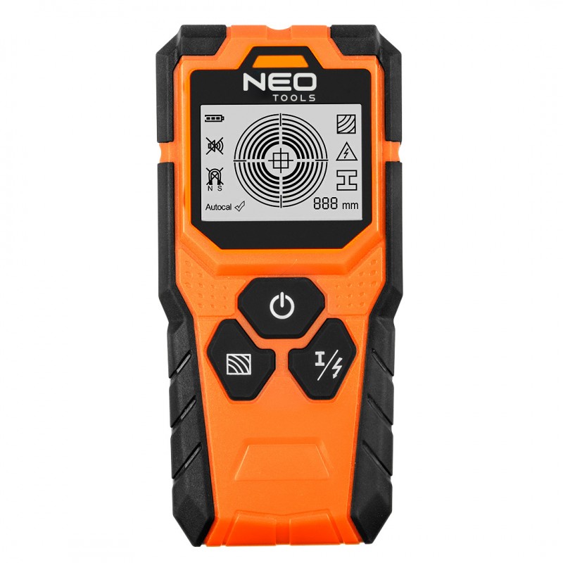 NEO TOOLS Ανιχνευτής μετάλλου, ξύλου &amp; καλωδίων 75-250