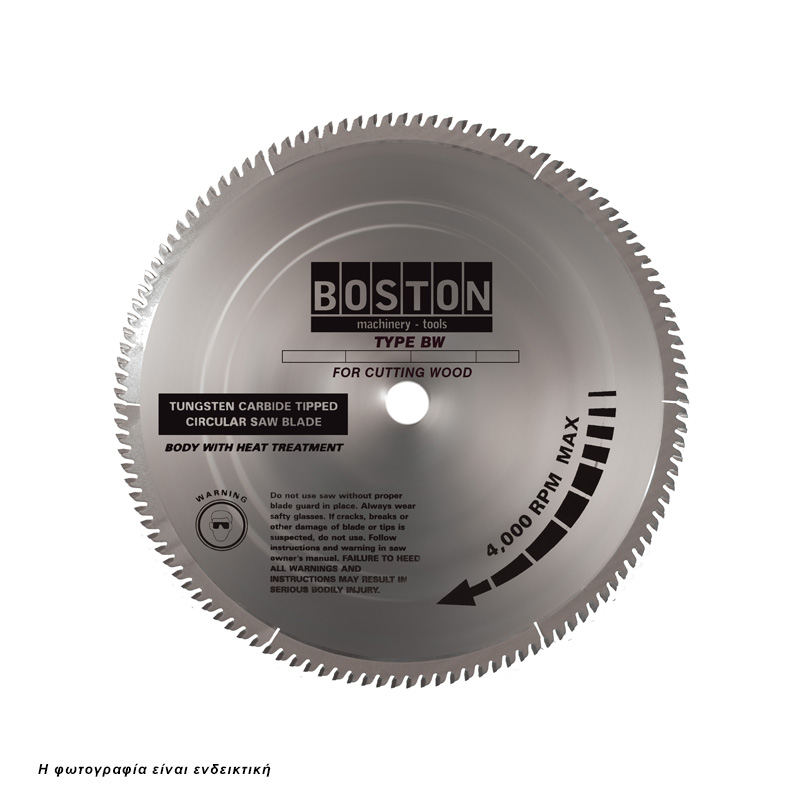 BOSTON: BW-30072 ΔΙΣΚΟΣ ΚΟΠΗΣ ΞΥΛΟΥ Φ300/30 Ζ72
