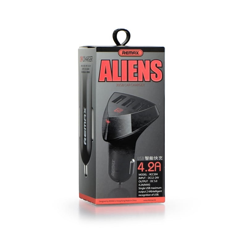 Φορτιστής Αυτοκινήτου Remax Aliens 3 RCC-304