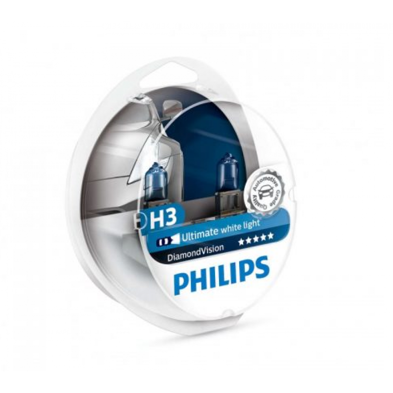 Philips H3 Diamond Vision 12V 2τμχ