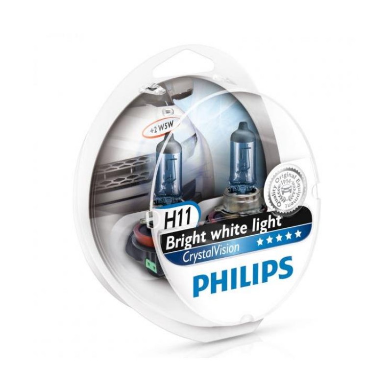 Philips H11 CRYSTAL Vision 12V 60/55W 4300K 