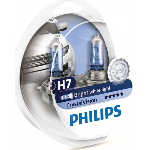 Philips H7 CRYSTAL Vision 12V 60/55W 4300K