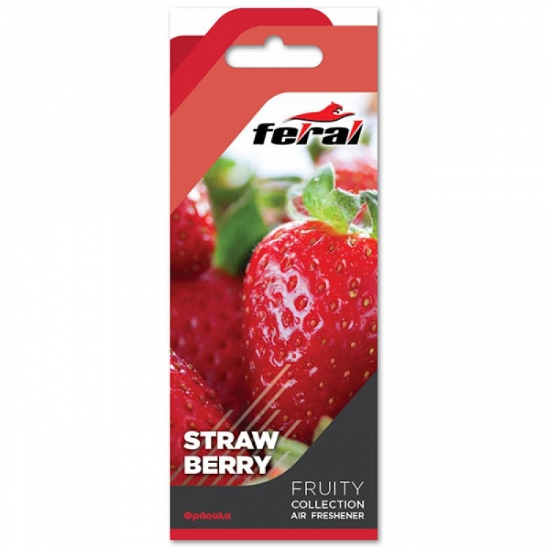  Άρωμα STRAWBERRY FRUITY COLLECTION  FERAL 1 τεμ