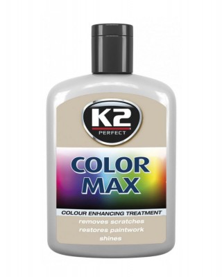 Κερί χρώματος ασημί K2 COLOUR WAX που επαναφέρει τη λάμψη και το χρώμα 200 ml