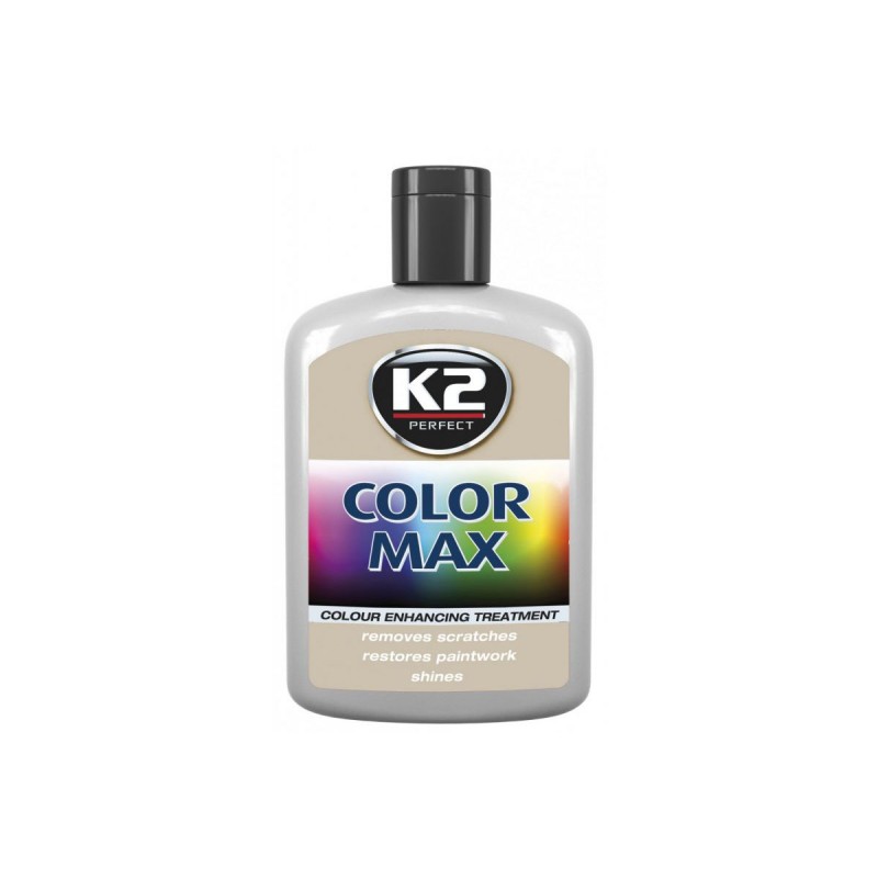 Κερί χρώματος ασημί K2 COLOUR WAX που επαναφέρει τη λάμψη και το χρώμα 200 ml
