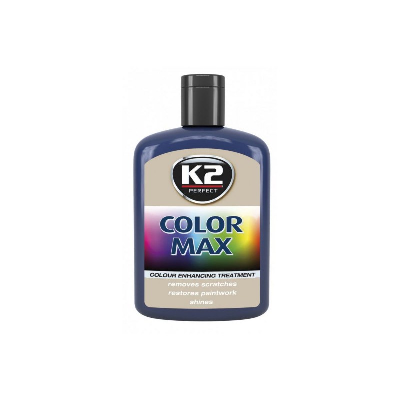 Κερί χρώματος μπλε του ναύτη K2 COLOUR WAX που επαναφέρει τη λάμψη και το χρώμα 200 ml