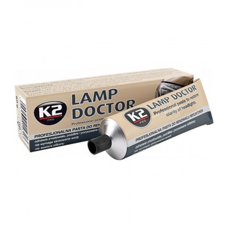 Καθαριστικό γυαλιστικό φαναριών K2 LAMP DOCTOR 60gr