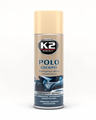 Γυαλιστικό σπρέυ ταμπλό K2  MIX  POLO COCKPIT 400 ml